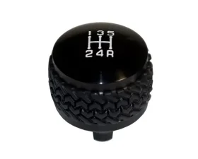 DV8 Offroad 5-Speed Shift Knob Black 1987-1995 Jeep YJ