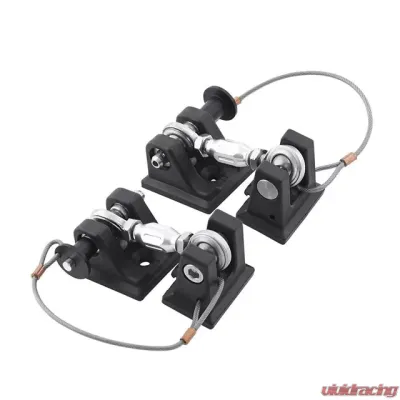 DV8 Offroad Hood Hold Downs 2007-2018 Jeep JK - D-JP-190001-K