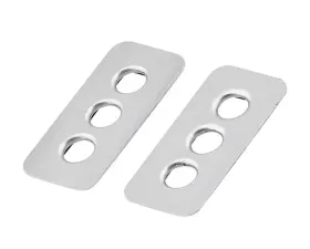 DV8 Off-Road Aluminum Insert for Rocklaw Hood Catch System 2007-2018 Jeep JK
