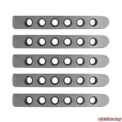 DV8 Off-Road Aluminum Door Handle Inserts Set of 5 for 2007-2018 Jeep JK - D-JP-190059-AL-5