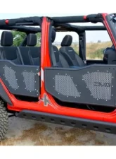 DV8 Off-Road Rock Doors Set of 4 Plated for 2007-2018 Jeep Wrangler JK 4 Door                                     - RDSTTB-01F - Image 4
