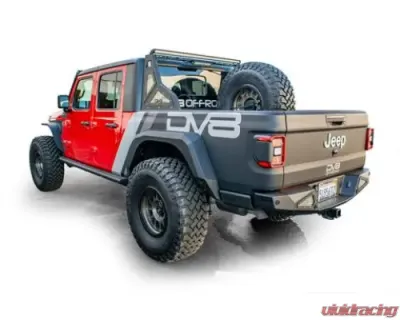 DV8 Off-Road Tire Carrier Universal Stand Up In Bed for 2019+ Jeep Gladiator - TCGL-02