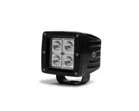 DV8 Offroad 3 Inch Cube LED Light 20W Spot 5W LED Chrome