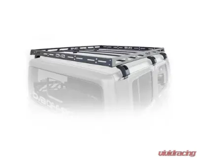 DV8 Off-Road Roof Rack for 2007-2018 Jeep JK 4 Door, 2018+ Jeep JL 2 Door, 2019+ Gladiator - RRJL-02