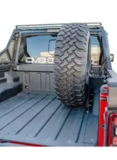DV8 Off-Road Tire Carrier Universal Stand Up In Bed for 2019+ Jeep Gladiator                                     - TCGL-02 - Image 5