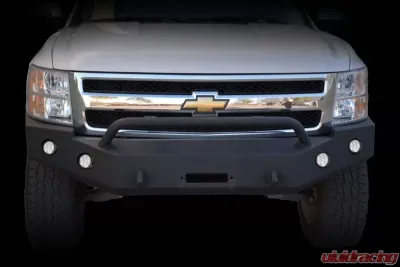 DV8 Off-Road Front Bumper Black Powdercoat for 2007-2013 Chevrolet Silverado - FBCS1-01