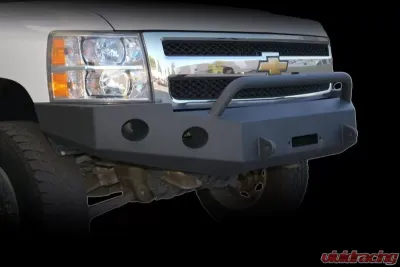 DV8 Off-Road Front Bumper Black Powdercoat for 2007-2013 Chevrolet Silverado - FBCS1-01
