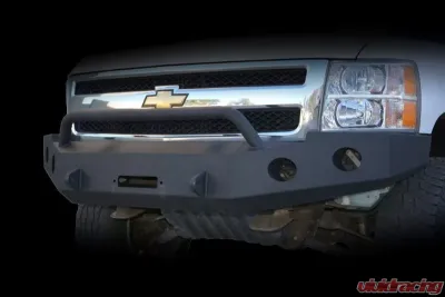 DV8 Off-Road Front Bumper Black Powdercoat for 2007-2013 Chevrolet Silverado - FBCS1-01