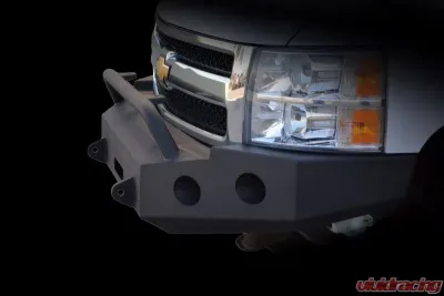 DV8 Off-Road Front Bumper Black Powdercoat for 2007-2013 Chevrolet Silverado - FBCS1-01