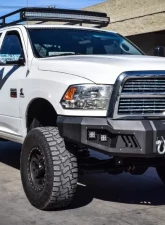 DV8 Offroad Front Bumper 2010-2018 Dodge Ram 2500                                     - FBDR2-04 - Image 3