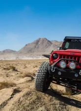 DV8 Off-Road Flat Tube Fenders for 2007-2018 Jeep Wrangler JK, Front and Rear                                     - FENDB-02 - Image 6