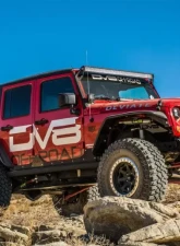 DV8 Off-Road Flat Tube Fenders for 2007-2018 Jeep Wrangler JK, Front and Rear                                     - FENDB-02 - Image 12