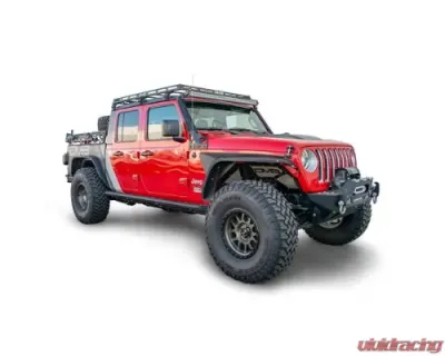 DV8 Off-Road Roof Rack for 2007-2018 Jeep JK 4 Door, 2018+ Jeep JL 2 Door, 2019+ Gladiator - RRJL-02