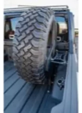 DV8 Off-Road Tire Carrier Universal Stand Up In Bed for 2019+ Jeep Gladiator                                     - TCGL-02 - Image 7