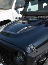 DV8 Off-Road Rubicon 10th Anniversary Replica Hood for 2007-2018 Jeep Wrangler JK                                     - HDMB07-TA - Image 8
