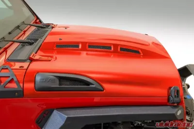 DV8 Offroad Heat Hood for 2018-Present JL Wrangler 2 and 4 Door - HDMBJL-01
