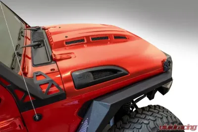 DV8 Offroad Heat Hood for 2018-Present JL Wrangler 2 and 4 Door - HDMBJL-01