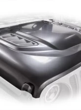 DV8 Off-Road Rubicon Replica Hood for 2018-Present Jeep Wrangler JL 2/4 Door, Black                                     - HDMBJL-TA - Image 2