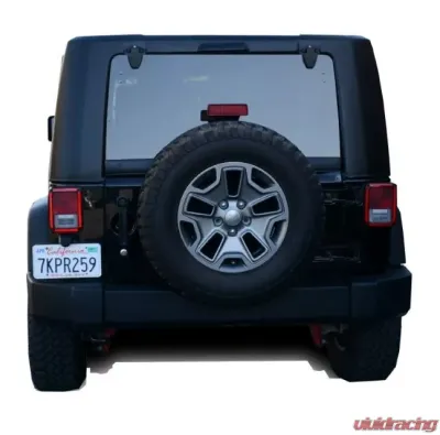 DV8 Off-Road 2 Piece Hard Top Square Back for 2007-2018 Jeep Wrangler JK 2 Door - HT07SB22