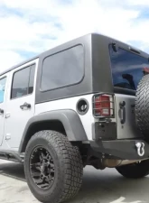 DV8 Off-Road 2 Piece Hard Top Square Back for 2007-2018 Jeep Wrangler JK 4 Door                                     - HT07SB42 - Image 5
