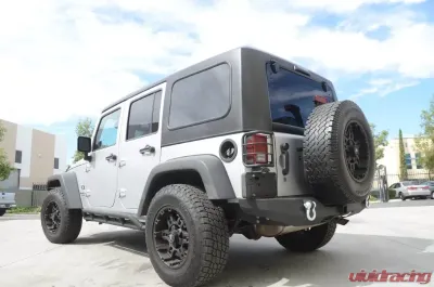 DV8 Off-Road 2 Piece Hard Top Square Back for 2007-2018 Jeep Wrangler JK 4 Door - HT07SB42