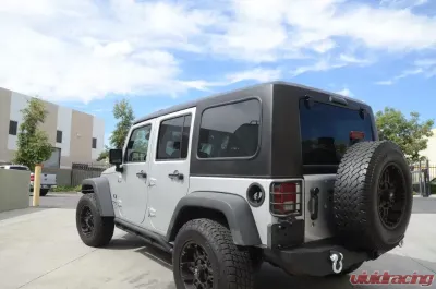 DV8 Off-Road 2 Piece Hard Top Square Back for 2007-2018 Jeep Wrangler JK 4 Door - HT07SB42