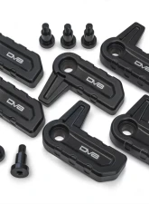 DV8 Off-Road Billet T-Handles for 2018-2025 Jeep Wrangler JL JLU Hard Top                                     - HTJL-H - Image 5