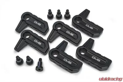 DV8 Off-Road Billet T-Handles for 2018-2025 Jeep Wrangler JL JLU Hard Top - HTJL-H