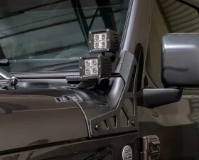 DV8 Offroad A Pillar Pod Led Light Mount for 2018-Present Jeep Wrangler JL 2/4 Door