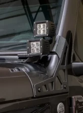 DV8 Offroad A Pillar Pod Led Light Mount for 2018-Present Jeep Wrangler JL 2/4 Door                                     - LBJL-02 - Image 5