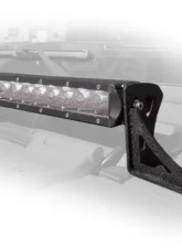 DV8 Offroad 30 Inch Led Light Bar Mount Over Hood for 2018-Present Jeep Wrangler JL 2/4 Door                                     - LBJL-03 - Image 3