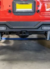 DV8 Offroad Rear Bumper with LED Lights for 2018-Present Jeep Wrangler JL                                     - RBJL-03 - Image 2