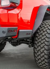 DV8 Offroad Bedside Sliders for 2019+ Jeep Gladiator                                     - SRGL-01 - Image 2
