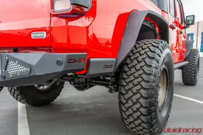 DV8 Offroad Bedside Sliders for 2019+ Jeep Gladiator - SRGL-01