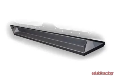 DV8 Off-Road Matte Black Plated Steel Rock Slider Step for 2007-2018 Jeep Wrangler JK - SRSOTB-10