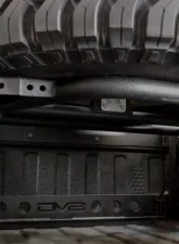 DV8 Off-Road In Bed Adjustable Tire Carrier with Shocks for 2019+ Jeep Gladiator                                     - TCGL-01 - Image 8