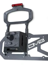 DV8 Off-Road Tailgate Mounted Tire Carrier for 2018-Present Jeep Wrangler JL, Black Steel                                     - TCJL-01 - Image 2