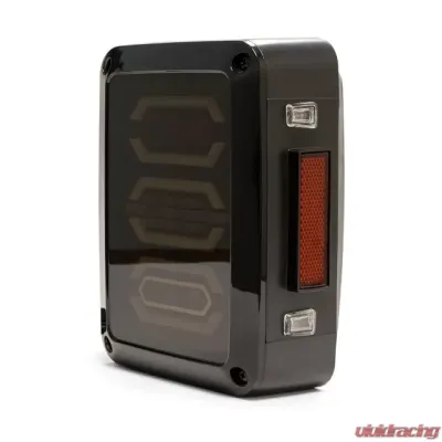 DV8 Offroad Octagon LED Tail Light for 2007-2018 Jeep Wrangler JK - TLJK-02