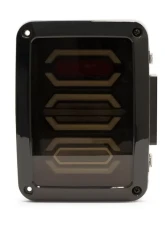 DV8 Offroad Octagon LED Tail Light for 2007-2018 Jeep Wrangler JK                                     - TLJK-02 - Image 3