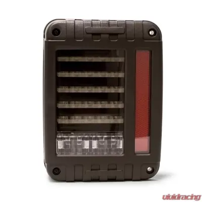 DV8 Offroad Octagon LED Tail Light for 2007-2018 Jeep Wrangler JK - TLJK-02