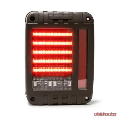 DV8 Offroad Octagon LED Tail Light for 2007-2018 Jeep Wrangler JK - TLJK-02