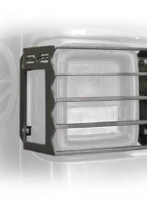 DV8 Off-Road Tail Light Guards for 2018-Present Jeep Wrangler JL 2/4 Door, Black Steel                                     - TLJL-01 - Image 5