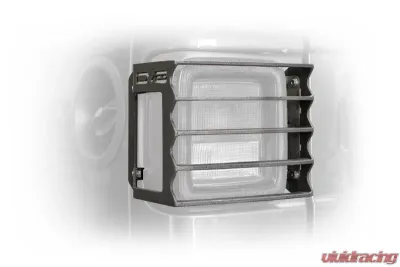 DV8 Off-Road Tail Light Guards for 2018-Present Jeep Wrangler JL 2/4 Door, Black Steel - TLJL-01