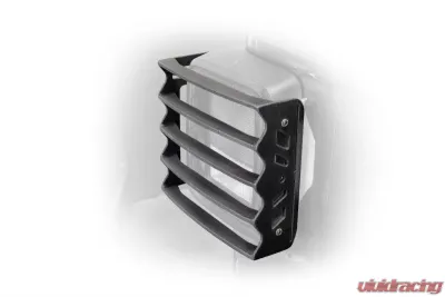 DV8 Off-Road Tail Light Guards for 2018-Present Jeep Wrangler JL 2/4 Door, Black Steel - TLJL-01