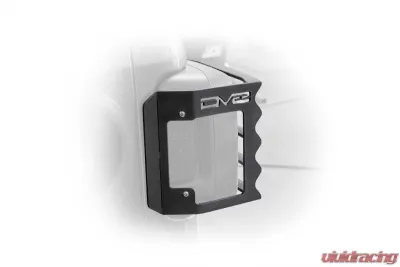 DV8 Off-Road Tail Light Guards for 2018-Present Jeep Wrangler JL 2/4 Door, Black Steel - TLJL-01