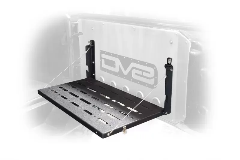 DV8 Offroad Tailgate Mounted Table (Trail Table) Jeep JK - TTJK-01