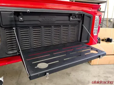 DV8 Offroad Tailgate Mounted Table (Trail Table) for Jeep JL - TTJL-01
