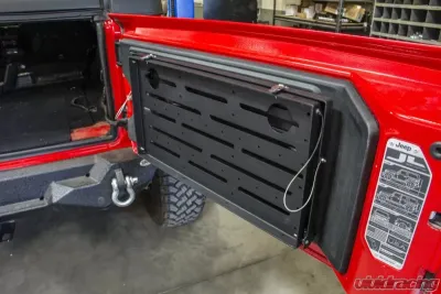 DV8 Offroad Tailgate Mounted Table (Trail Table) for Jeep JL - TTJL-01