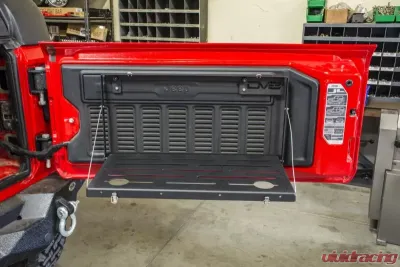 DV8 Offroad Tailgate Mounted Table (Trail Table) for Jeep JL - TTJL-01