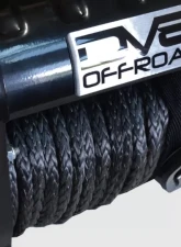 DV8 Off-Road 12000 LB Winch Black with Synthetic Line and Wireless Remote for Off-Road Vehicles                                     - WB12SR - Image 4